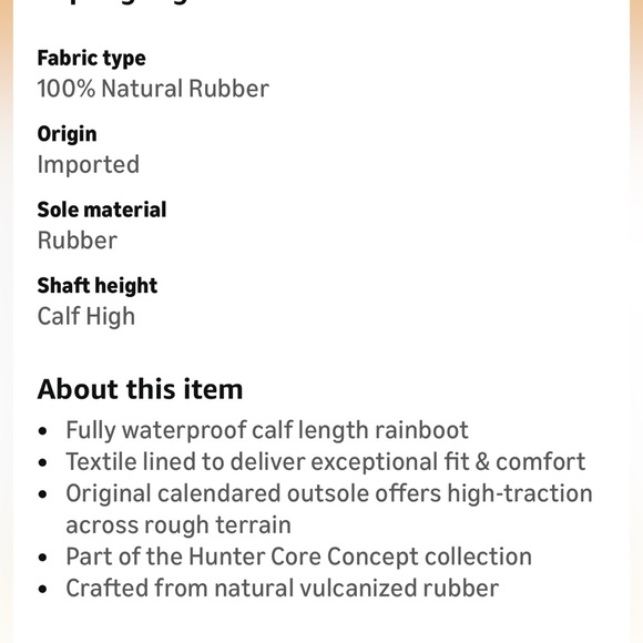 Hunter Women’s Original Short Rain Boots, US size 7, EUC - Picture 14 of 16